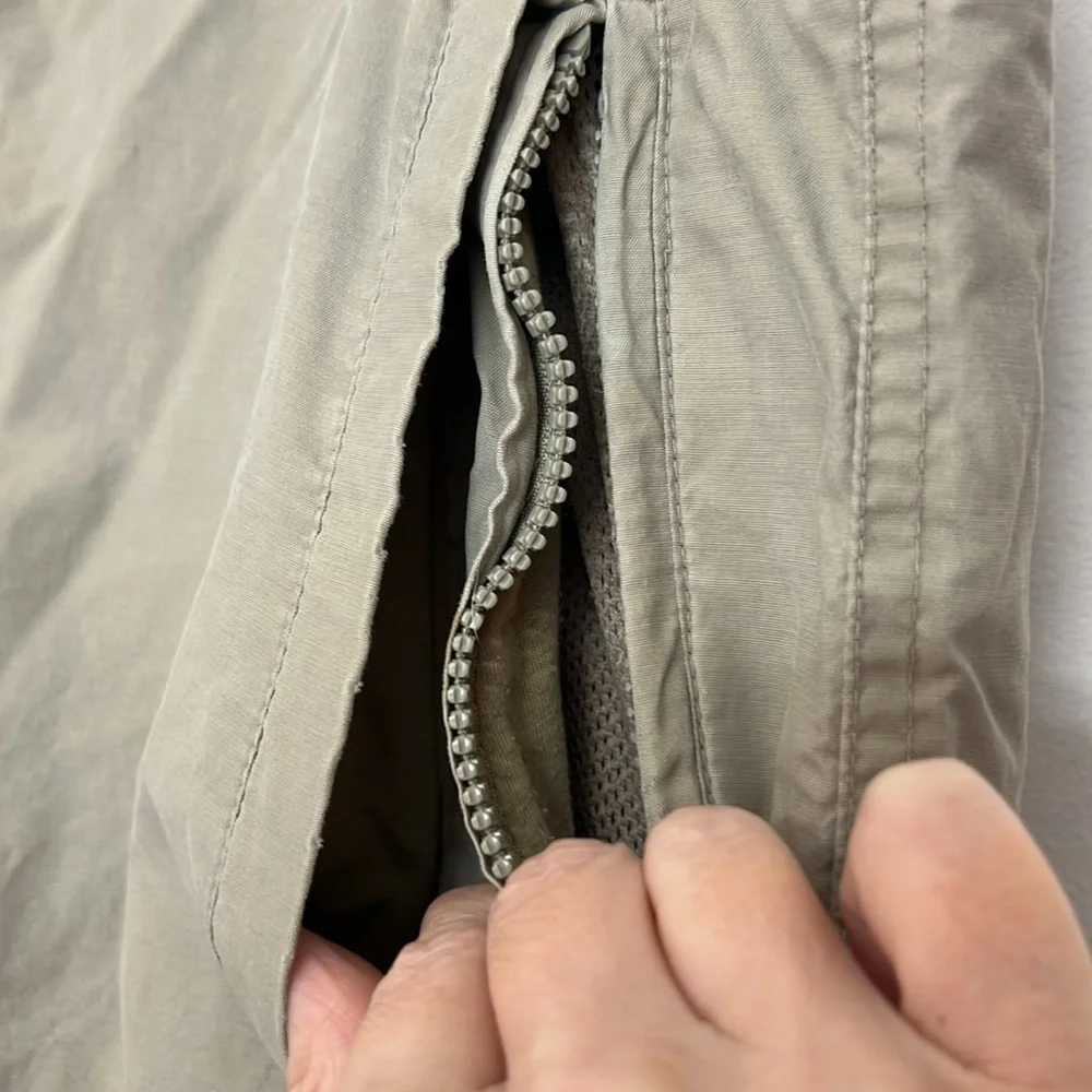 🌞 Outer Rim beige track suit jogger roomy cargo pants tan men size M